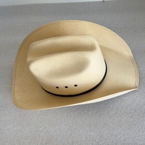 Resistol Self Conforming Hat 8X Genuine Shantung Panama Straw Size 6 7/8